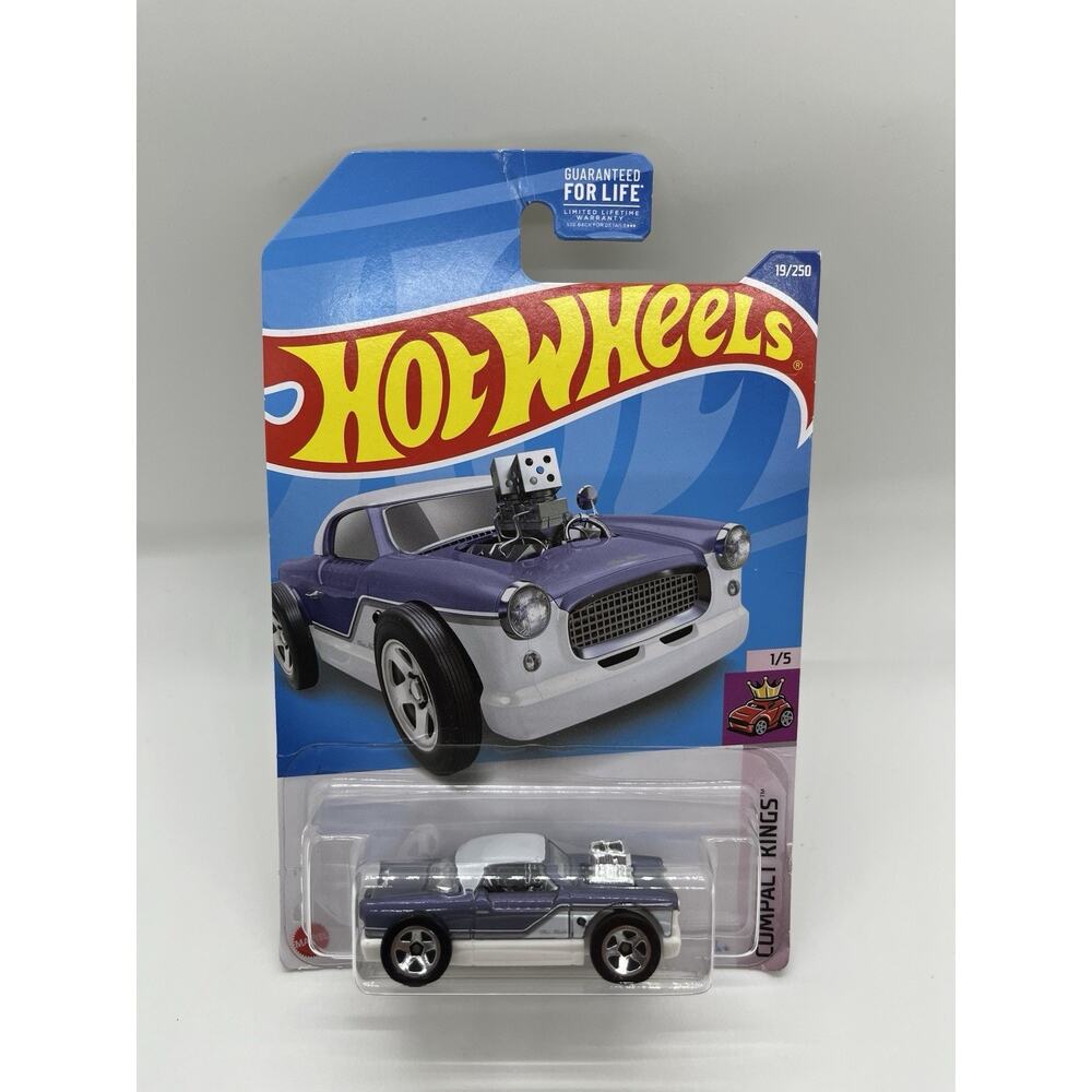 Hot Wheels 2022 The Nash HW Compact Kings Silver Car
